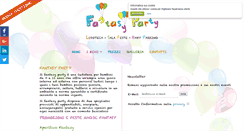 Desktop Screenshot of fantasy-party.it